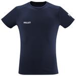 Millet Tee-shirt de rando Fusion Short sleeve Navy Blue Présentation