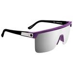Spy Sonnenbrille Flynn 50/50 Matte Purple Matte Black Happy Bronze Platinum Mirror Präsentation