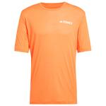 adidas Trail T-Shirt Xpr Tee Shirt Short Sleeve Semi Impact Orange Präsentation