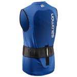 Salomon Rugbescherming Flexcell Light Vest Race Blue Voorstelling