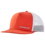 Patagonia Cap Duckbill Shorty Trucker Hat Pimento Red Overview