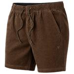 Vissla Short No See Ums Cord Eco 17" Elastic Dark Earth Presentación