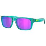Oakley Gafas Holbrook Xxs Transparent Arctic Surf Prizm Violet Presentación