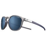 Julbo Sunglasses Shine Translucide Brillant Gris Bleu Foncé Spectron 3 Polarized Overview