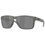 Oakley Zonnebrillen Holbrook XL Matte Grey Ink Fingerprint Prizm Black Polarized Voorstelling