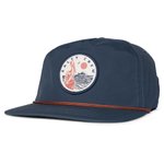 Salty Crew Berretto Stake Out Boys 5 Panel Bluefin Presentazione