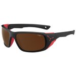 Cebe Sunglasses Jorasses L Matte Black Red 2000 Brown Af Fm Overview