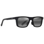 Maui Jim Sunglasses Moaka Matte Black Neutral Grey Mineral Superthin Overview