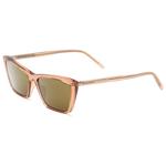 Saint Laurent Occhiali da sole SL 737 Mica Thin 008 Yellow Presentazione