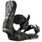 Union Attacchi Snowboard Atlas Pro Metallic Black Presentazione