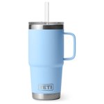 Yeti Mug Rambler 25 Oz Straw Mug Big Sky Blue Voorstelling