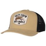 Salty Crew Cap Fishing Co Trucker Khaki Overview