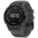 Garmin Horloge GPS Fenix 6 Pro Solar Edition Black Gray Voorstelling