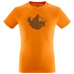 Millet Tee-shirt d’escalade Summit Board T-Shirt Ss Maracuja Présentation