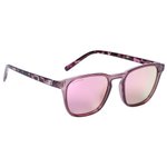 AZR Sunglasses Money Crystal Violette Ecaille Vernie Polarisant Multicouche Rose Overview