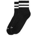 American Socks Calcetines The Classics Ankle High Black In Black Presentación