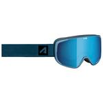 AZR Skibrille Snow Otg Bleu Mat Ice Blue Multicouche Präsentation