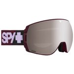 Spy Masque de Ski Legacy Se Merlot - Happy Bronz E Silver Mirror + Happy Ll Gra Présentation