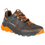 Aku Chaussures de Fast Hiking Flyrock Gtx Black Orange Présentation