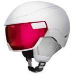 Atomic Visor helmet Revent Gt Amid Visor Hd White Leather Red Overview