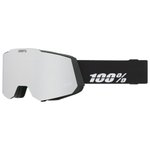 100% Goggles Snowcraft Essential Black Hiper Silver Mirror + Hiper Turquoise Mirror Overview