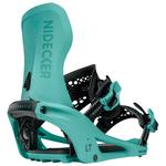 Nidecker Fijaciones snowboard Supermatic Lt Teal Presentación