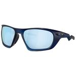 Oakley Zonnebrillen Lateralis Matte Transparent Blue Prizm Deep Water Polarized Voorstelling