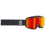 AZR Skibrillen Urion Otg Mat Noir Full Rouge Multicouche Voorstelling