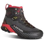 Kayland Hiking shoes Duke Mid Gore-Tex Black Red Overview