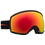 Electric Masque de Ski Eg2-T Matte Speckled Black Auburn Red Présentation