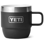 Yeti Mug Espresso Mug 6 Oz Black Vista di profilo