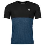 Ortovox Tee-shirt de rando 150 Cool Logo Short Sleeve Black Raven Présentation