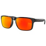 Oakley Sunglasses Holbrook Polished Black Prizm Ruby Polarized Overview