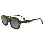 Binocle Eyewear Sunglasses John Shiny Tortoise Gradient Grey Polarized Overview