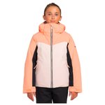 Roxy Chaqueta esqui Free Jet Block Girl Peach Pink Presentación