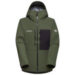 Mammut Skijassen Stoney Hs Hooded Jacket Men Dark Marsh Black Voorstelling