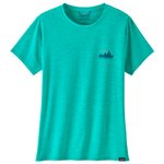 Patagonia Camiseta Cap Cool Daily Graphic 73 Skyline Subtidal Blue X-Dye Presentación