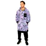 All-In Poncho Polar Poncho Pop 80s Violet Overview