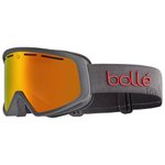 Bollé Masque de Ski Cascade Titanium Grey Matte Sunrise Présentation