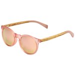 Cairn Sunglasses Hype Mat Transparent Powder Pink Wood Overview