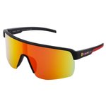 Red Bull Spect Sunglasses Dakota Black-Brown With Red Mirror Po Overview