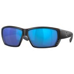 Costa Del Mar Sonnenbrille Tuna Alley Matte Black Blue Mirror Polarized Präsentation
