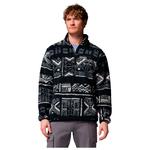 Columbia Fleece Rugged Ridge High Pile Half Zip Black Deschutes Days Voorstelling