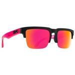 Spy Lunettes de soleil Helm 50/50 Soft Matte Black Tr Anslucent Pink Hd Plus Gray Gr Présentation