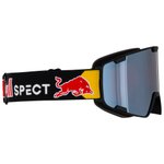 Red Bull Spect Skibrille Park Matt Black Orange Silver Mirror Präsentation