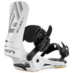 Union Attacchi Snowboard Atlas Pro Metallic White Presentazione