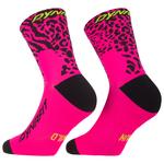 Dynafit Socken Run Wild Mid Socks Pink Glo Präsentation
