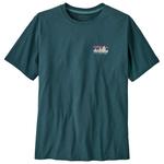 Patagonia T-Shirt '73 Skyline Summit Blue Präsentation