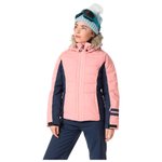 Rossignol Blouson Ski Girl Polydown Jkt Cooper Pink Présentation