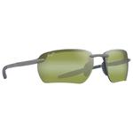 Maui Jim Sonnenbrille Hookipa Ultra G Metal Matte Grey Ht Green Photochromic MauiUltra Präsentation